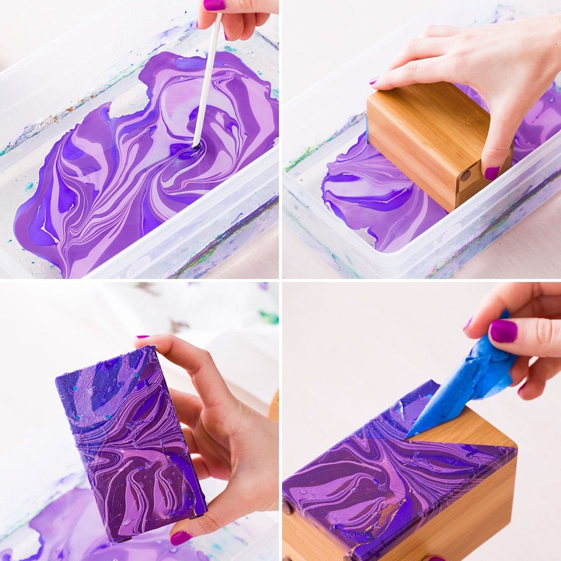 How to Use Nail Polish to Marble Anything - Brit + Co