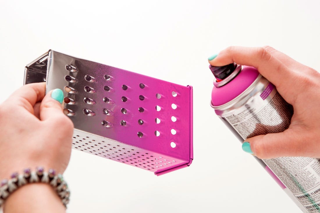 5-Minute DIY: Turn a Cheese Grater Into an Earring Caddy - Brit + Co