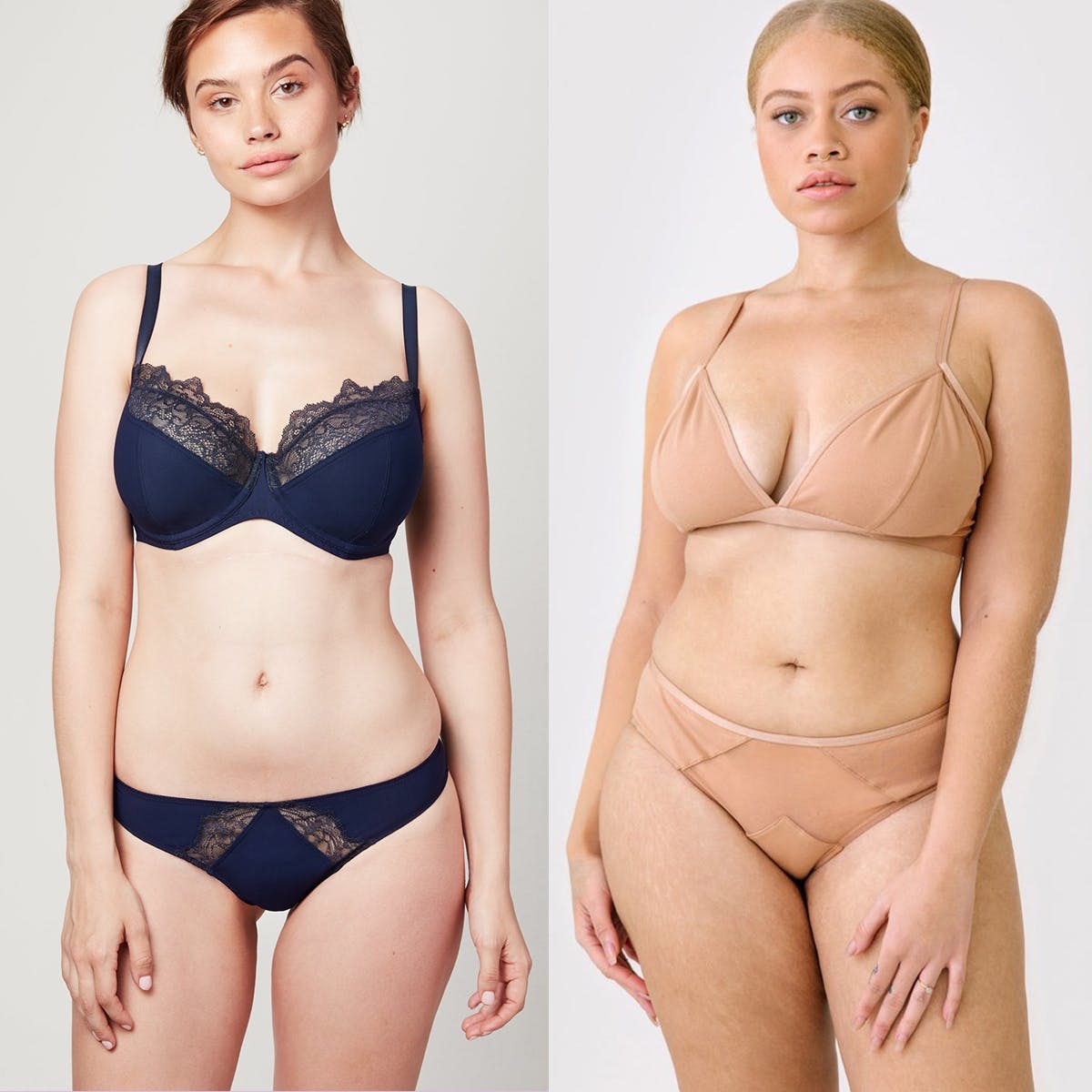 Buy True Meaning Sexy Women's Plus Size Lace Underwear Thin Bra