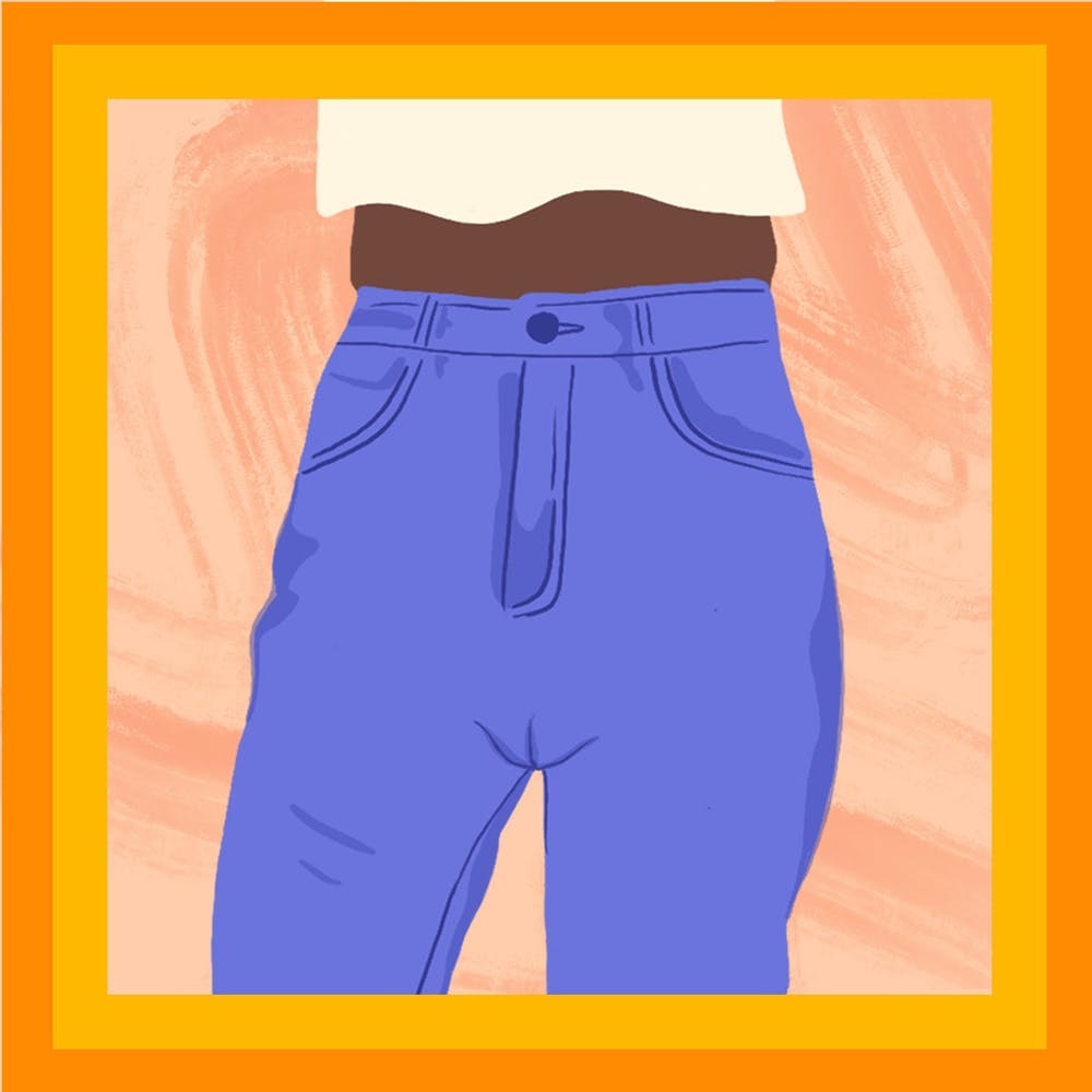 What does a camel toe look like and how to they become visible on
