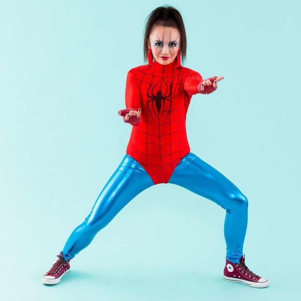 Girls Twisted Squad Girl Superhero Comic Halloween Fancy Dress Costume Outfit 