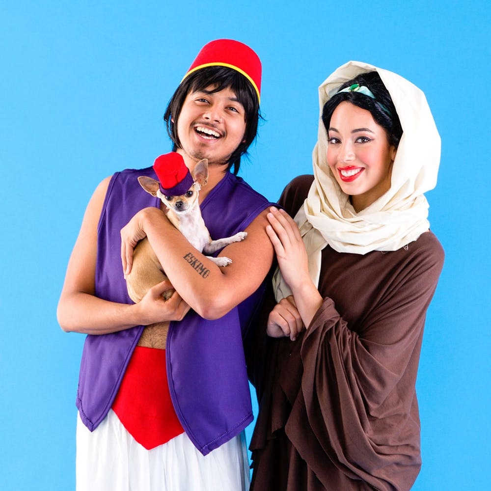 Jasmine Aladdin And Abu Costumes