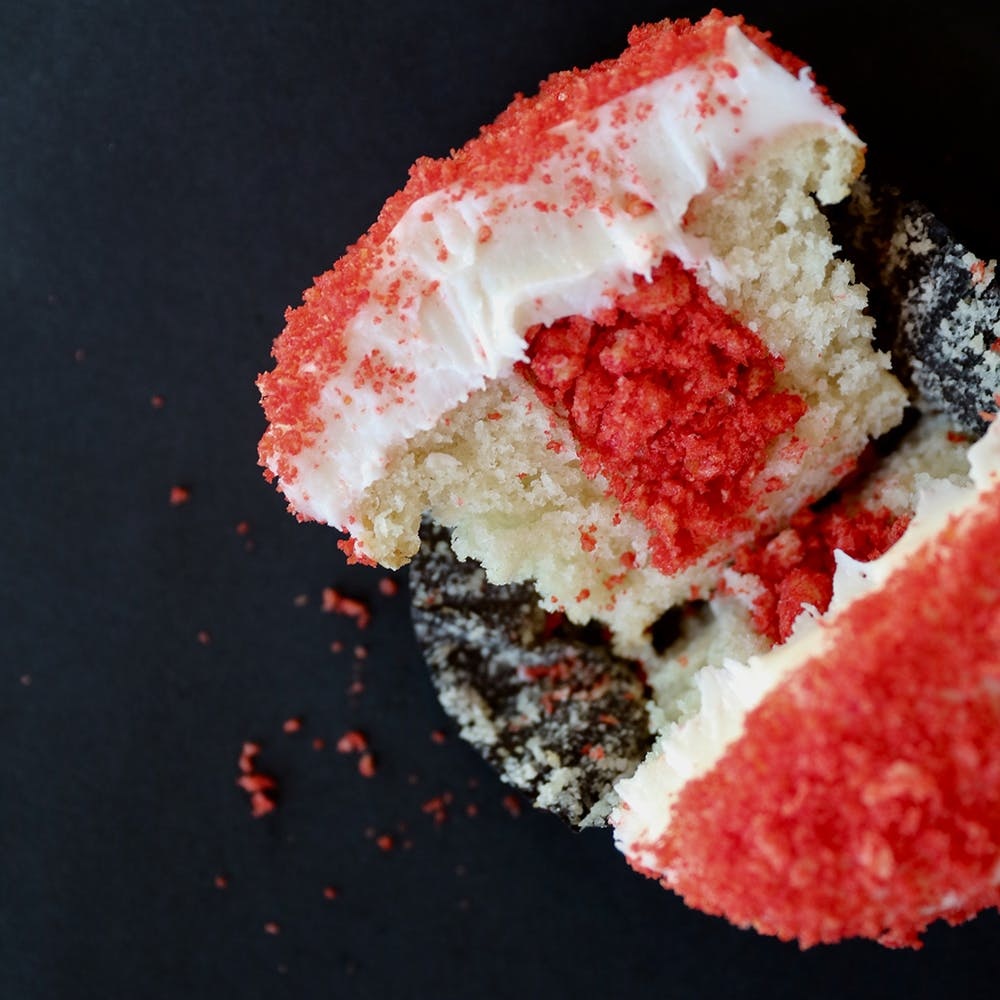 Would you eat Flamin' Hot Cheetos cupcakes? They're in Dallas and