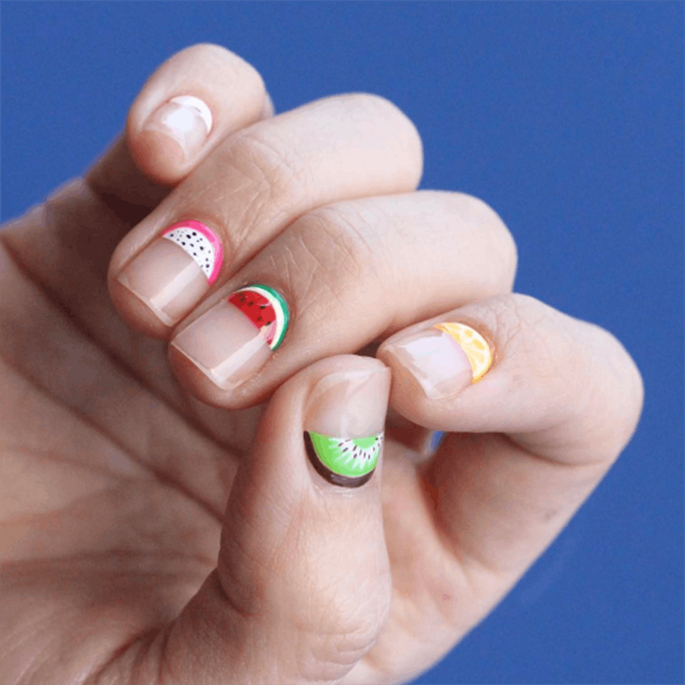 7 Cuticle Nail Art Ideas to Try Before Summer Is Over - Brit + Co