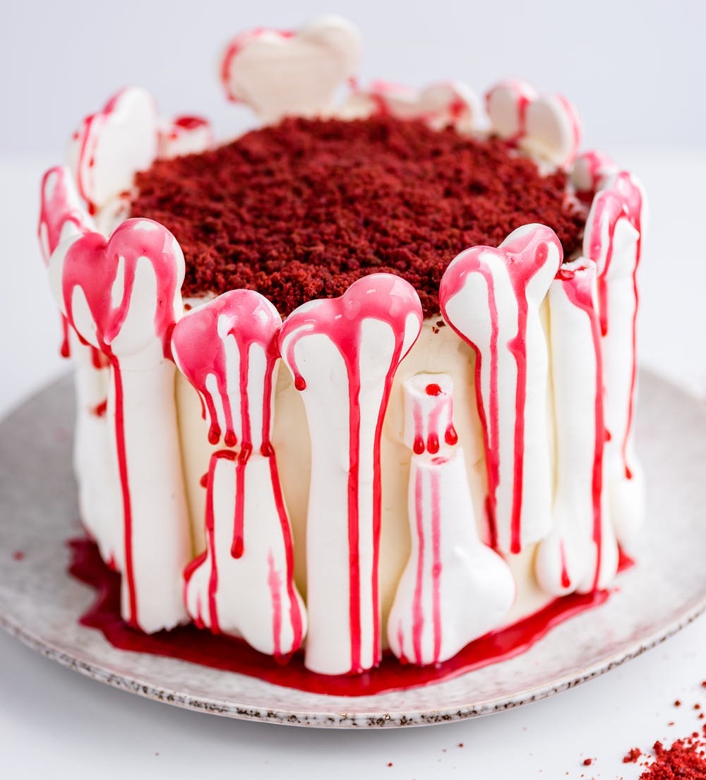 Eggless Red Velvet Cake w/ Cream Cheese Frosting Recipe