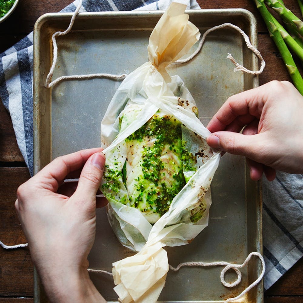 In the bag: cooking en papillote