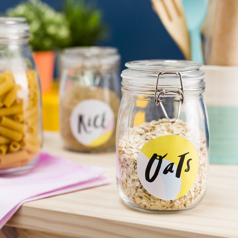 Download These Free Printable Jar Labels to Organize Your Kitchen