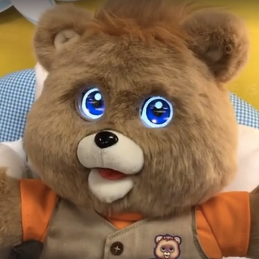 Teddy best sale ruxpin eyes