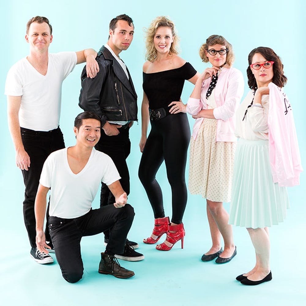 This Grease Group Halloween Costume Is Electrifying - Brit + Co