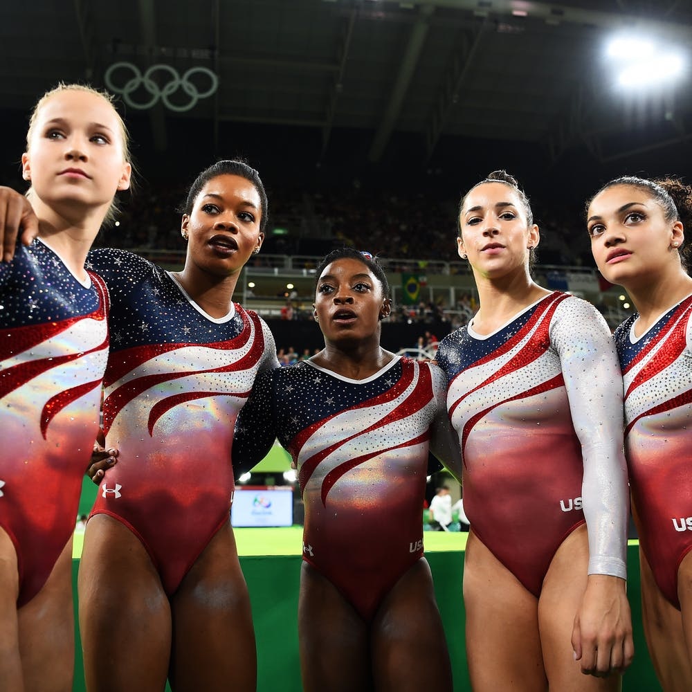 How the Olympic Leotard Went from Basic to Blinged Out - Brit + Co