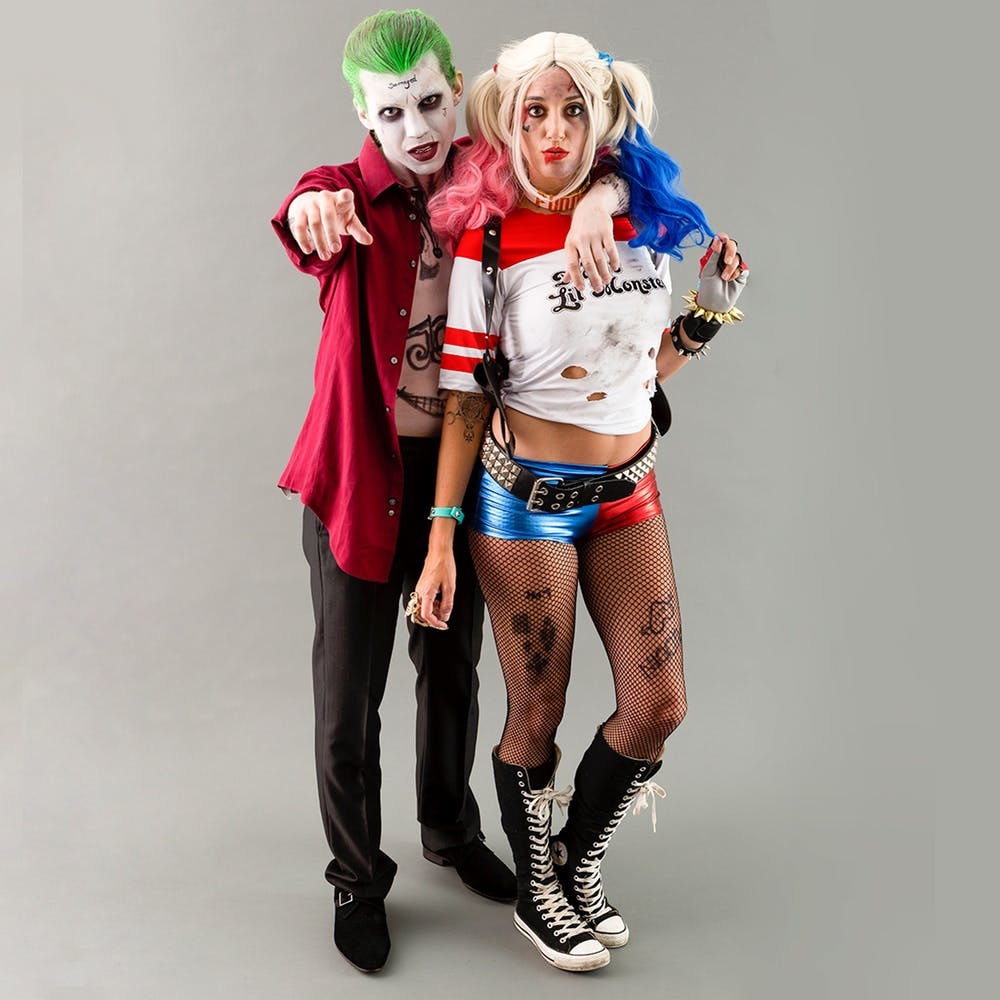 How To Rock Suicide Squad S Joker Harley Quinn As A Couples Costume Brit Co