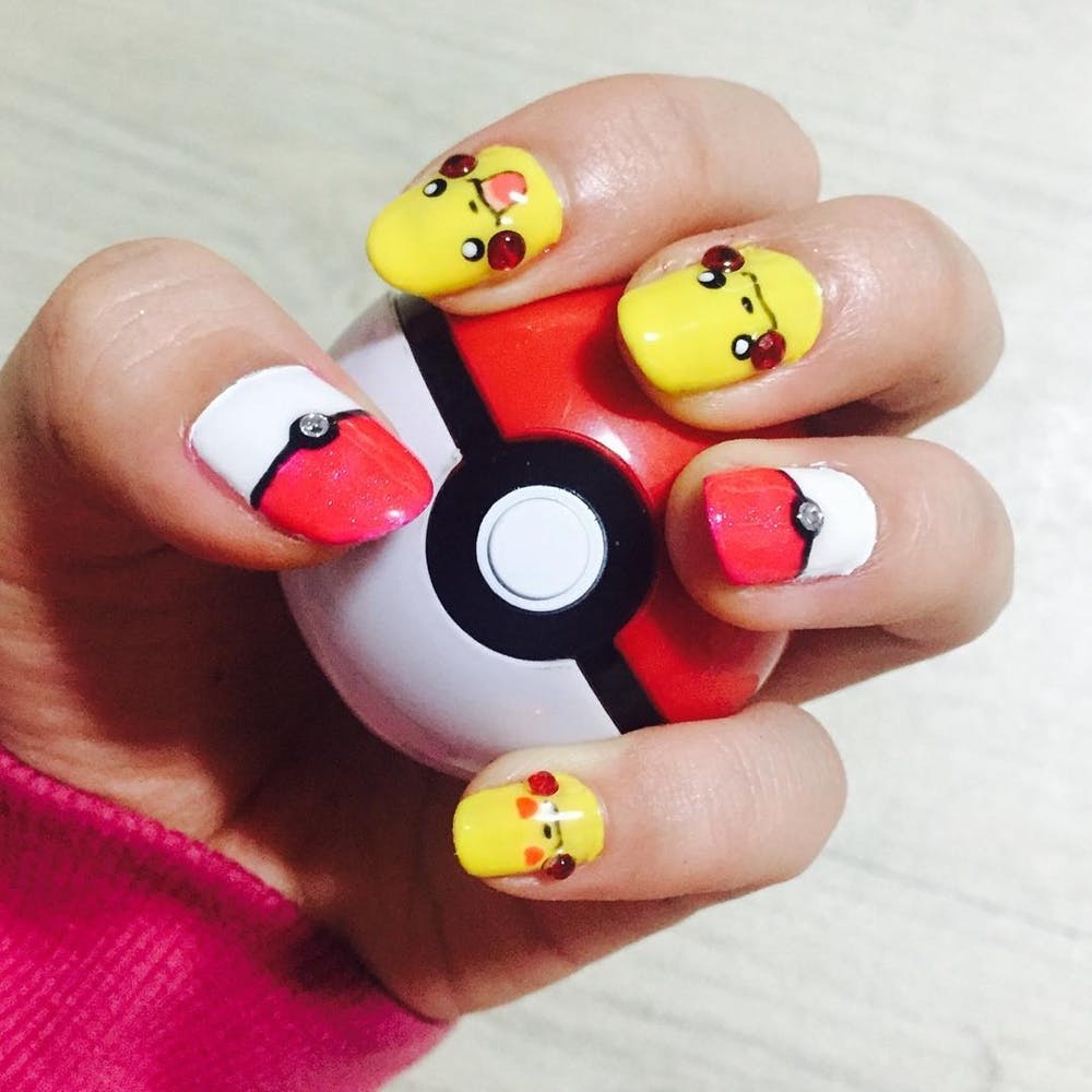 10 Pokemon Nails That Are Sure To Help You Catch Em All Brit Co