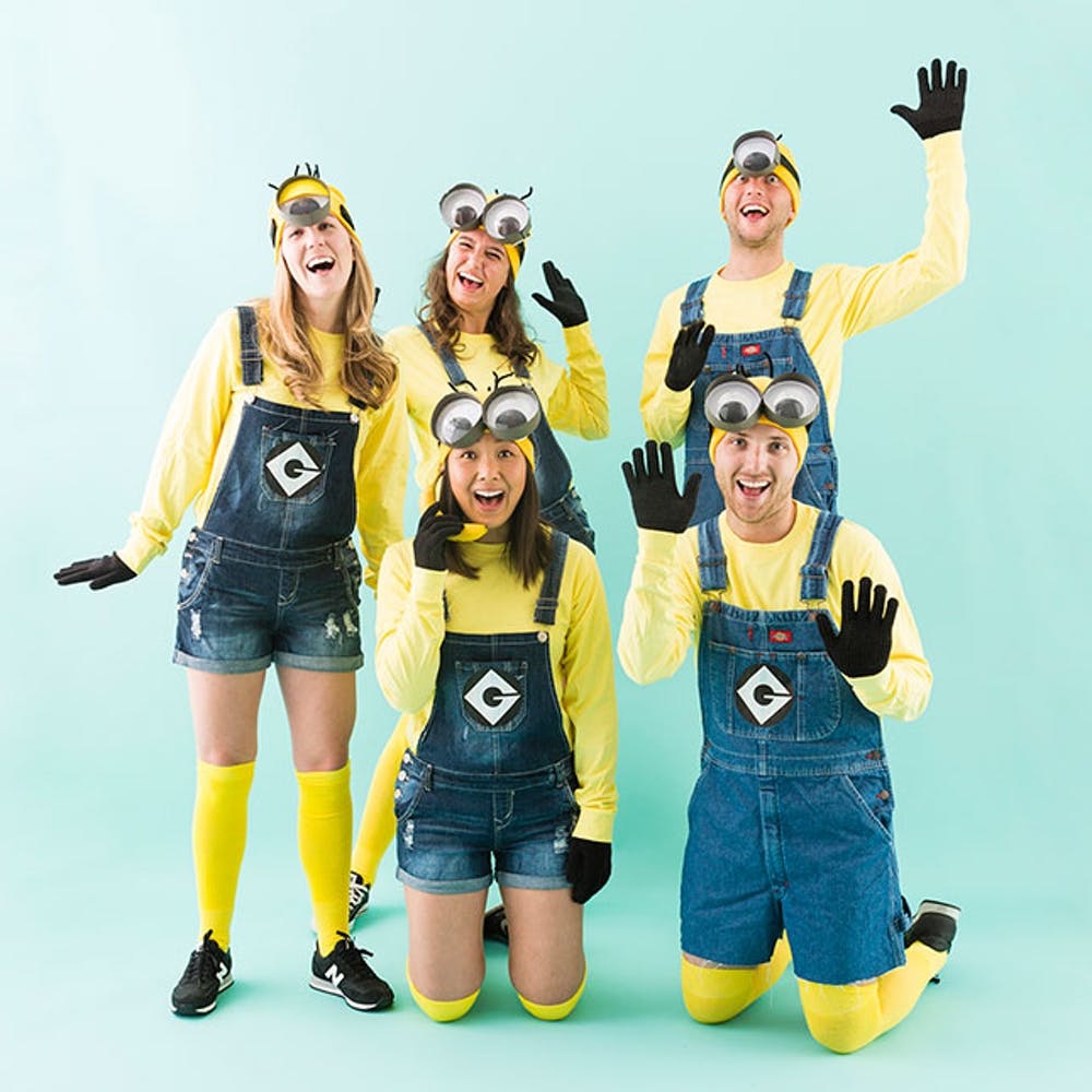 Make Minion Costumes for Your Squad This Halloween - Brit + Co