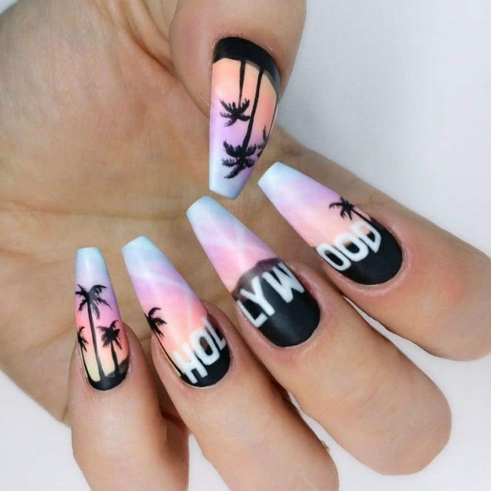13 Reasons Why Coffin Nails Are the Hottest Mani Trend for Summer - Brit +  Co