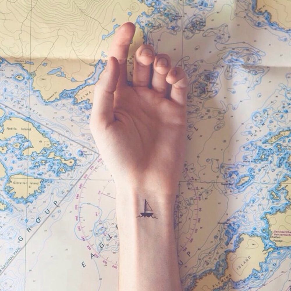 Tiny Travel Tattoos to Inspire Your Next Adventure  easyink