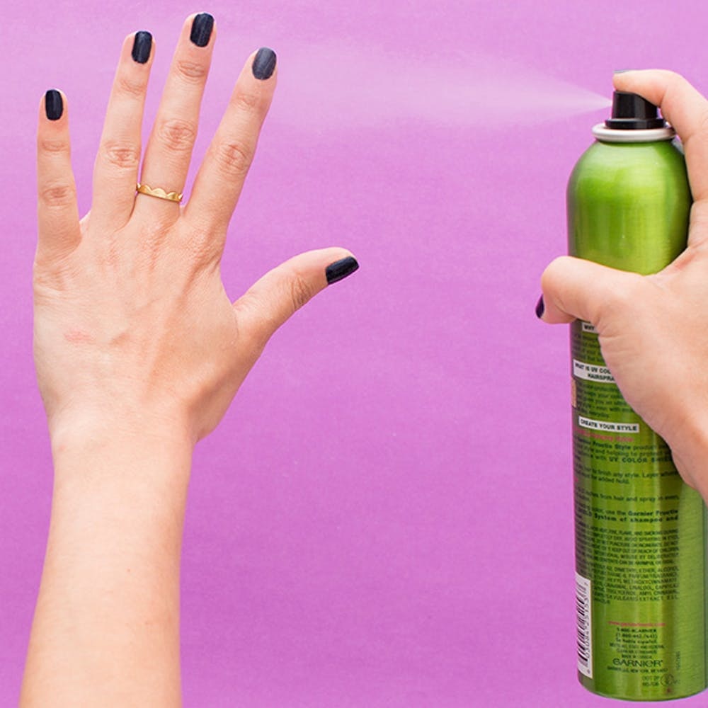 Beauty Mythbuster: Is Hairspray REALLY the Secret to Speedy Nail Polish  Drying? - Brit + Co