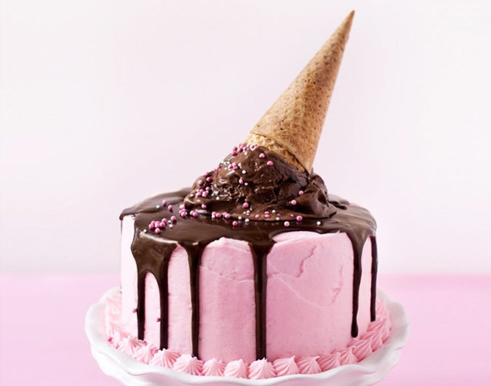 Ice Cream Sundae Cake - SugarHero