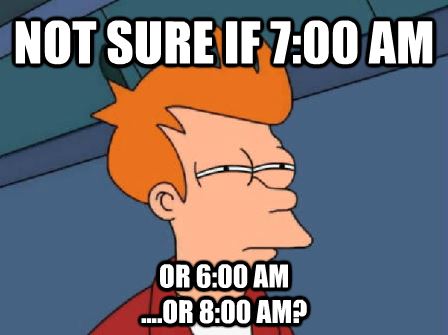 Daylight Saving Time 2018 Best Funny Memes Second Nexus