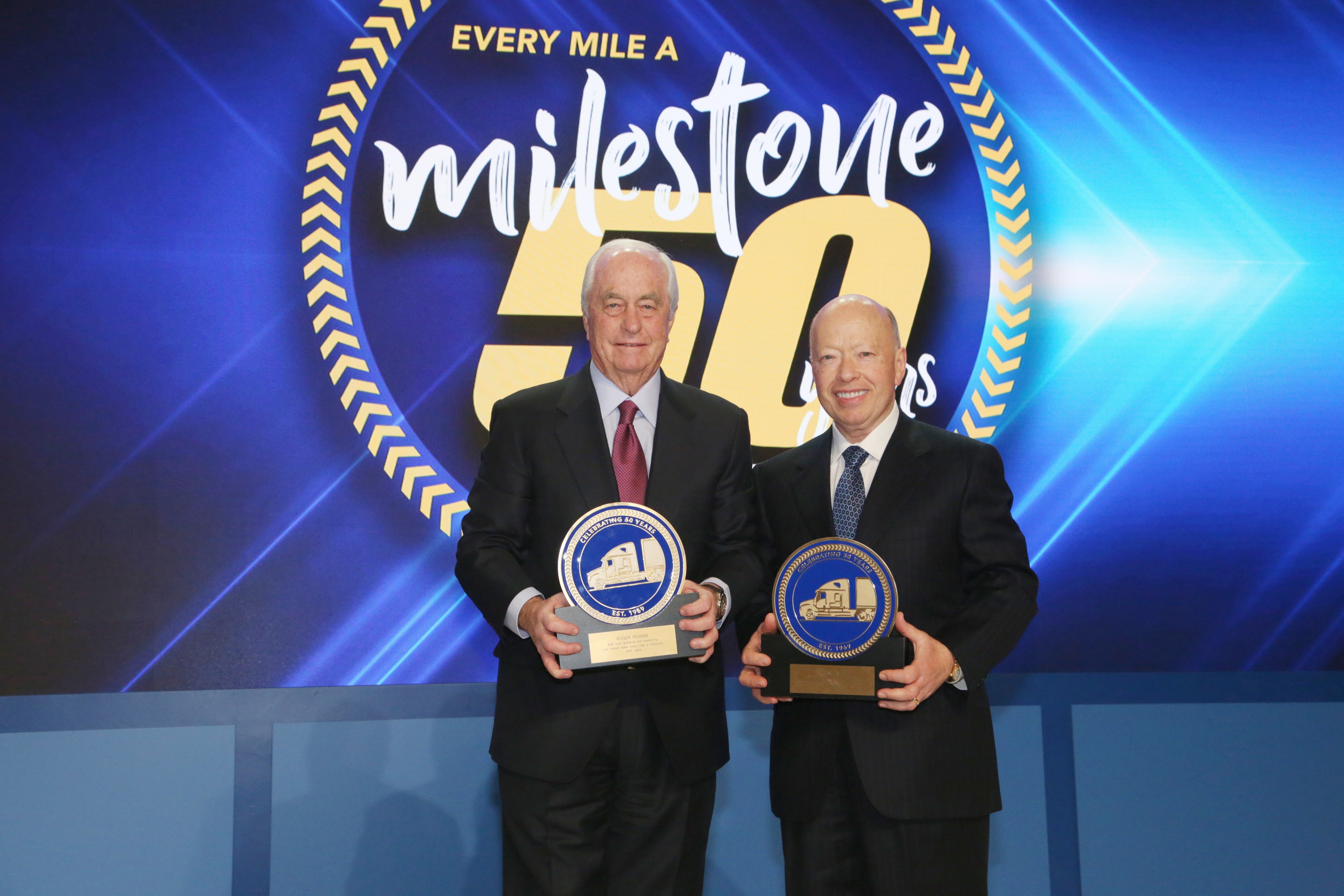 Roger Penske and Brian Hard