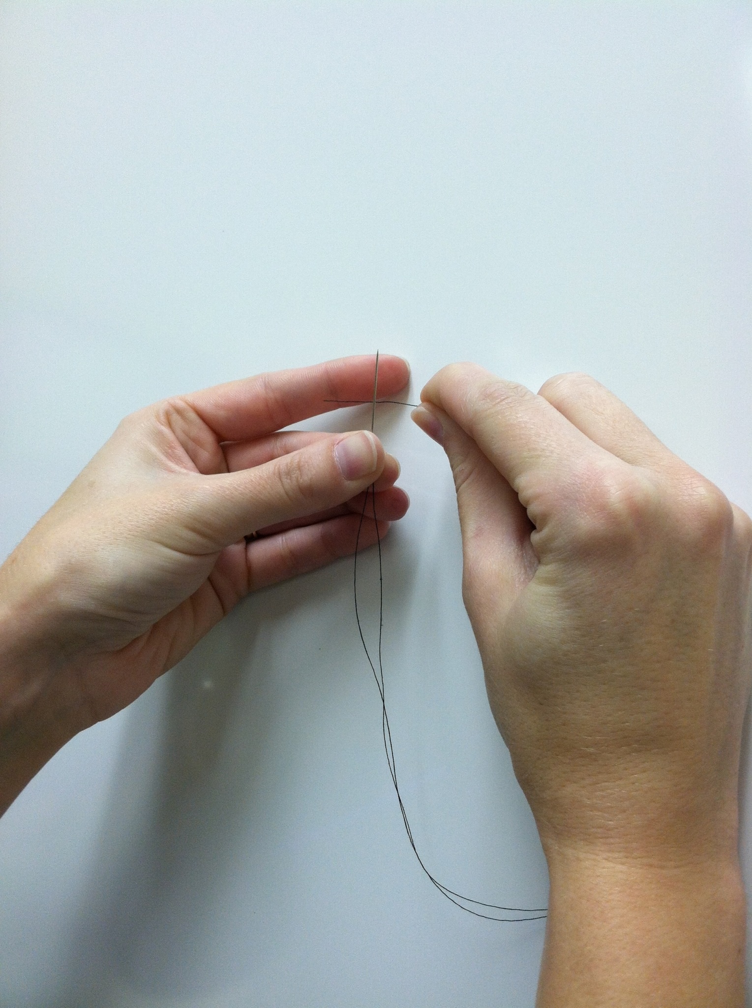 How to Thread a Needle & Tie a Knot