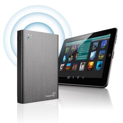 How to use a wireless hard drive with an ipad or iphone -