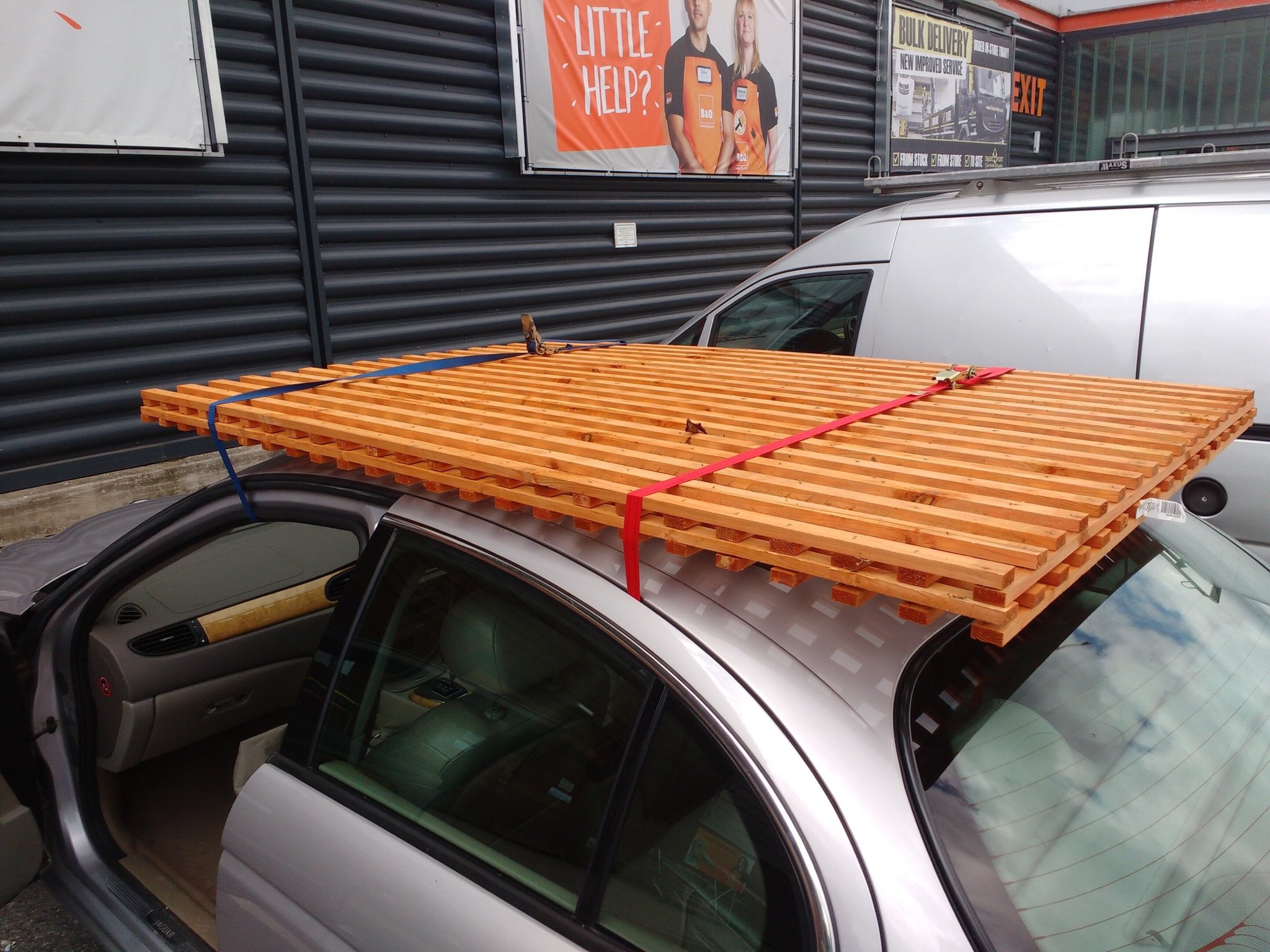 Wooden car best sale roof rack