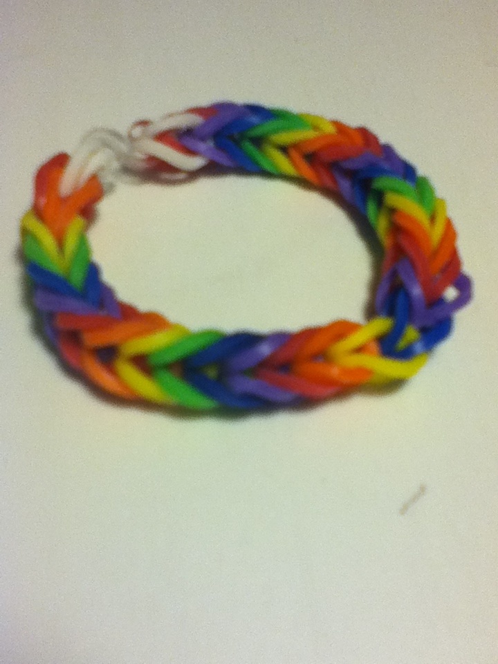 Rubber Band Bracelets: The saga continues with beads.