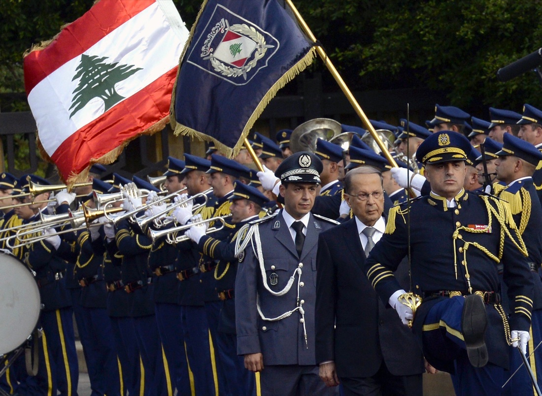 Michel Aoun Libano presidente