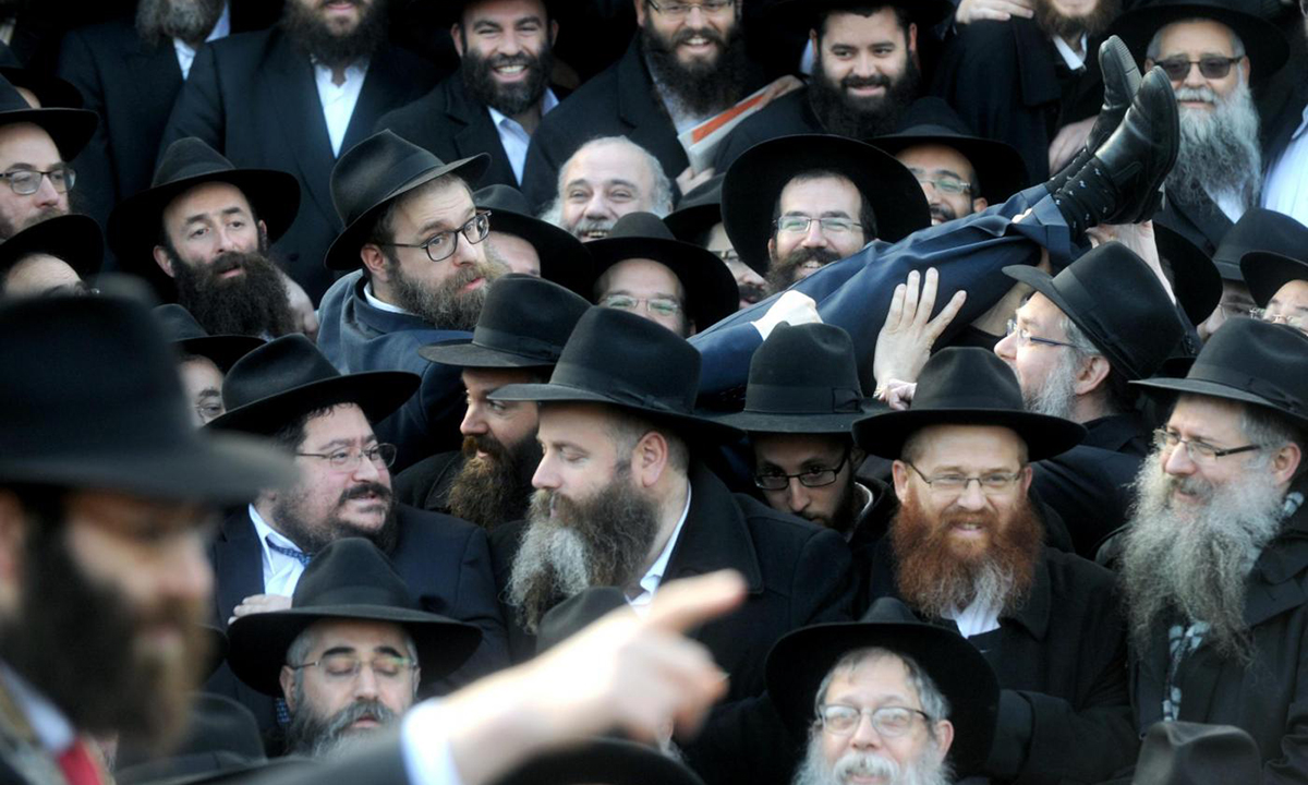 New York, raduno mondiale ebrei Lubavitch
