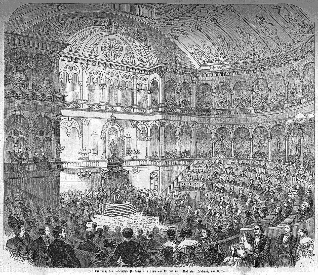 IL PARLAMENTO DEL 1861: COSÌ UGUALE A OGGI