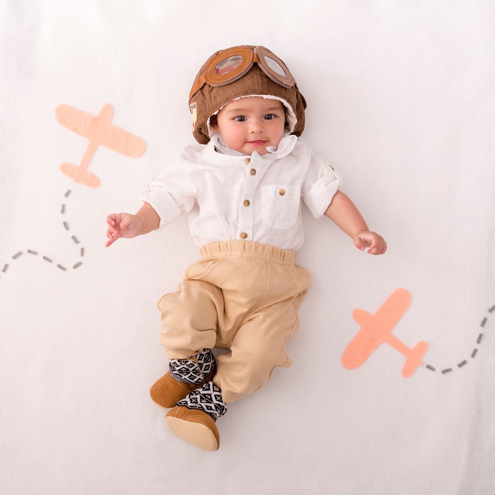 Baby aviator cheap outfit