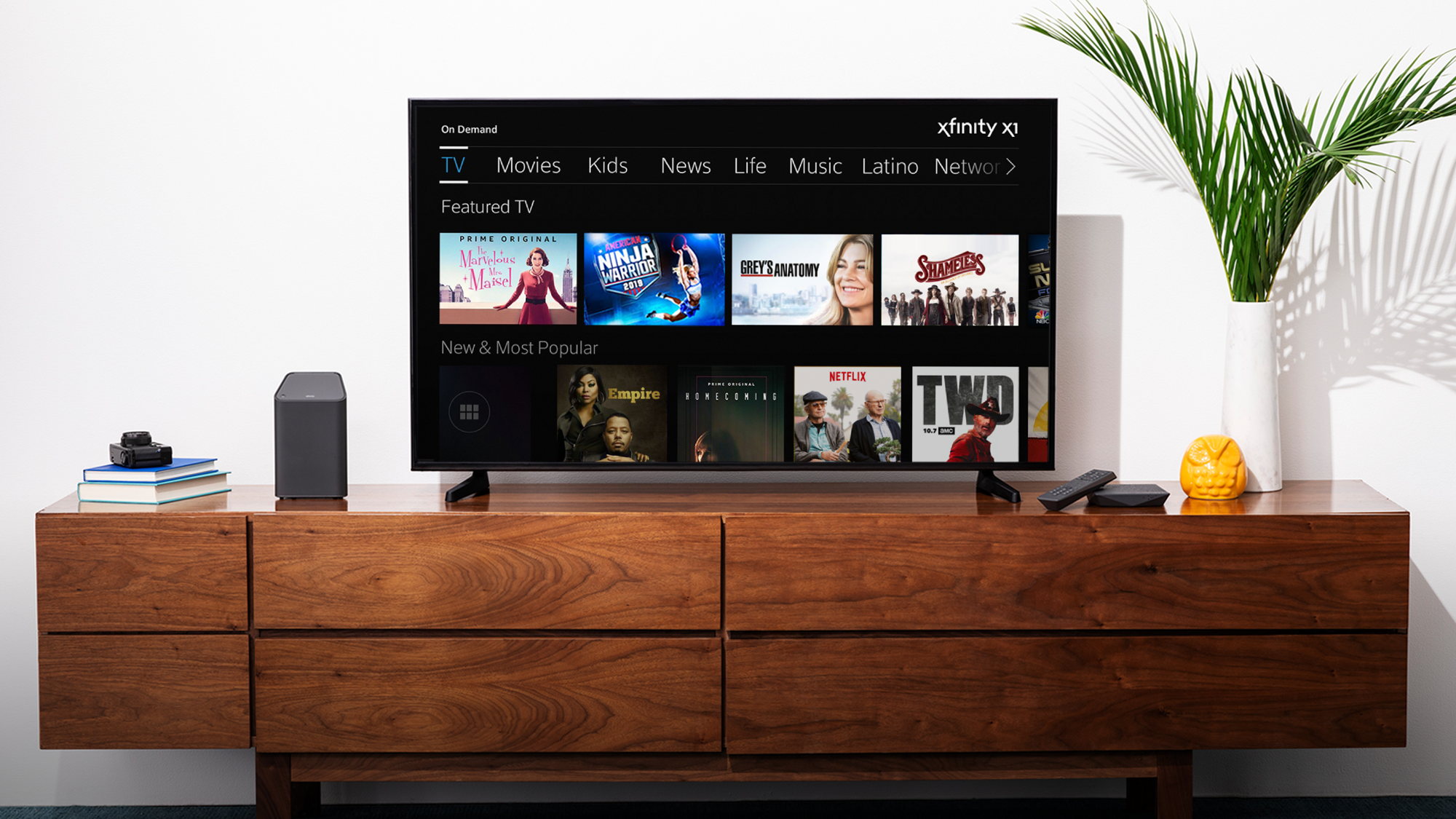 Comcast is looking to enter the smart TV wars