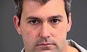 A booking handout photo of Michael Slager.