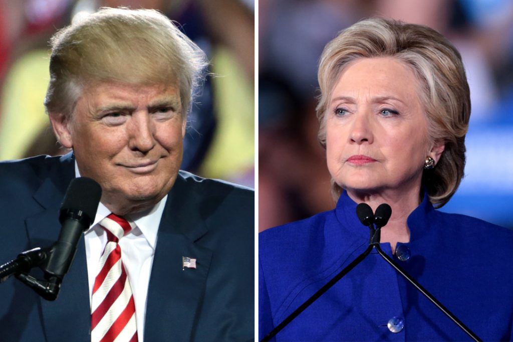 Donald Trump, Hillary Clinton