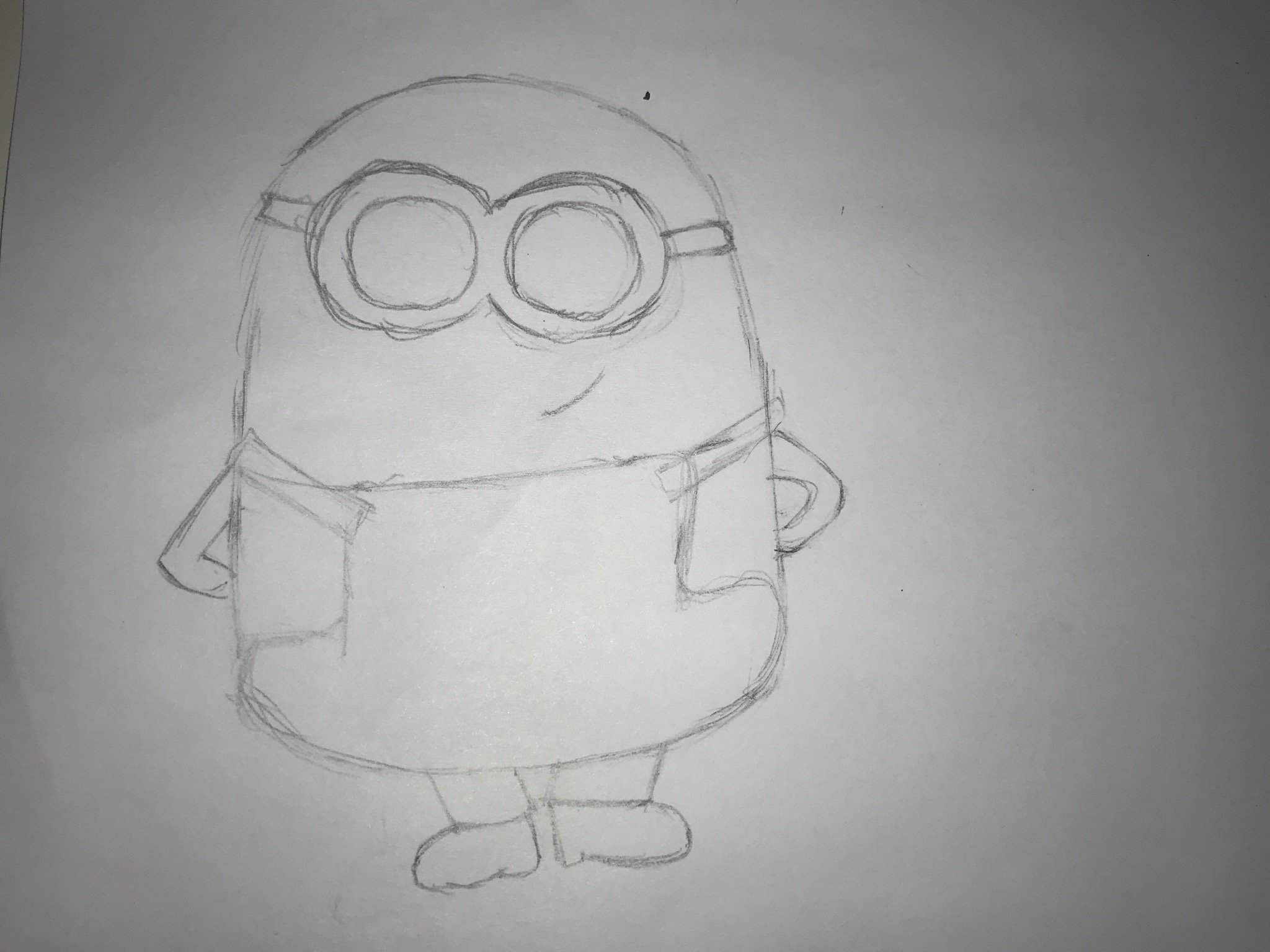 MINION | Drawing and Painting for Kids | Drawing step by step - YouTube