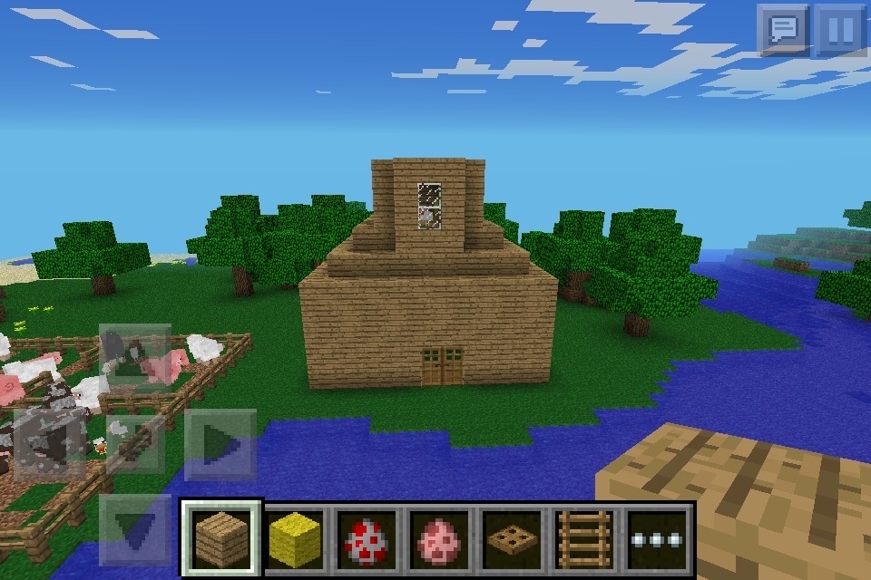 How to make a barn and an animal pen on minecraft - B+C Guides