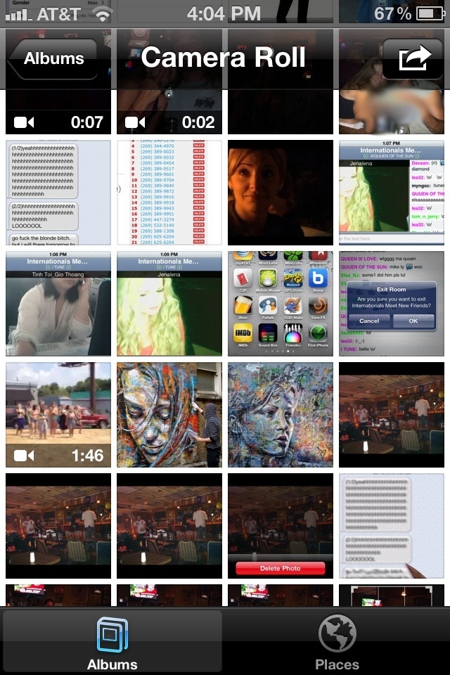 Camera Roll Edits