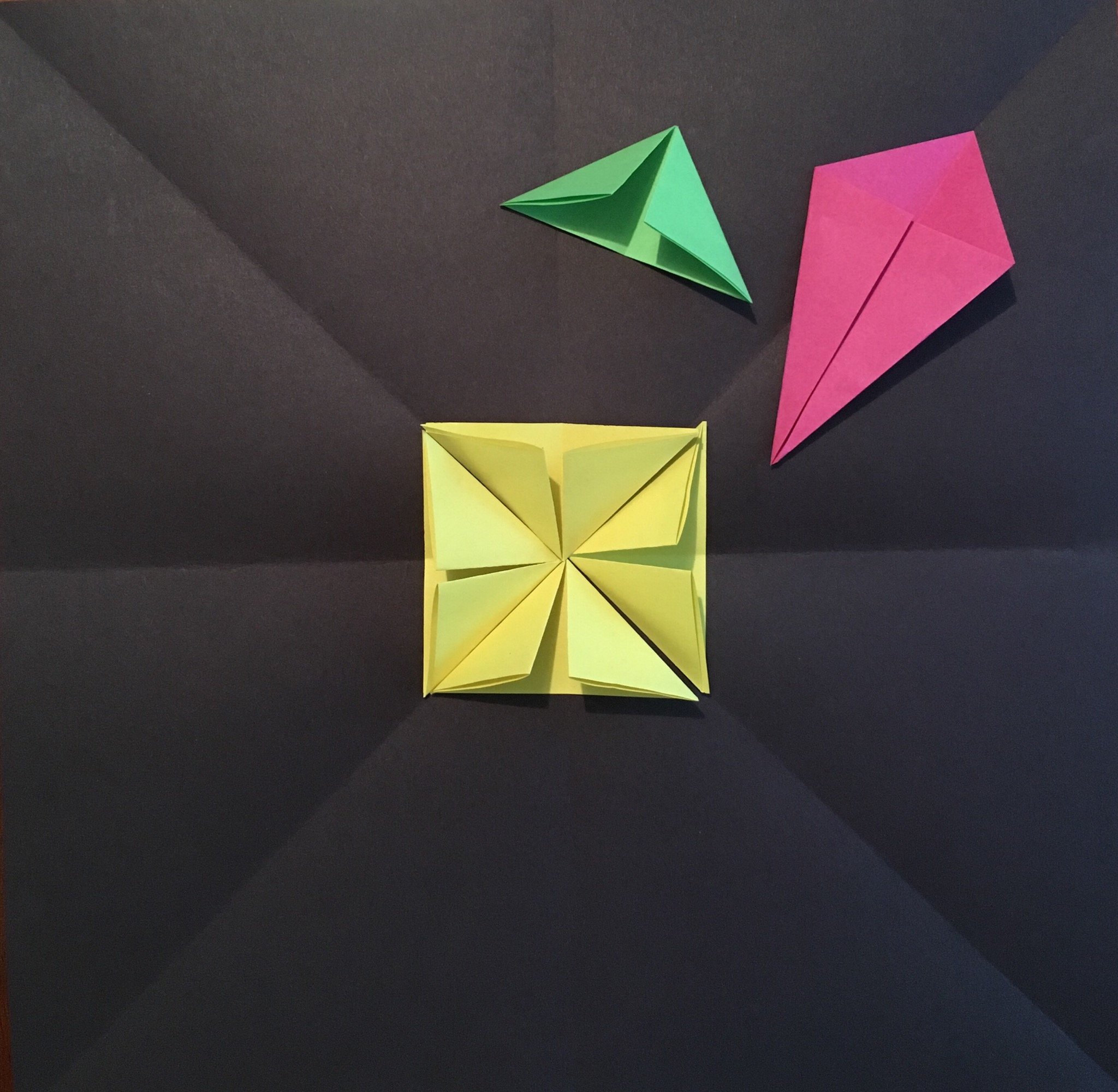 How To Make Paper 3d Shapes Paper Folding Crafts 3d Shapes