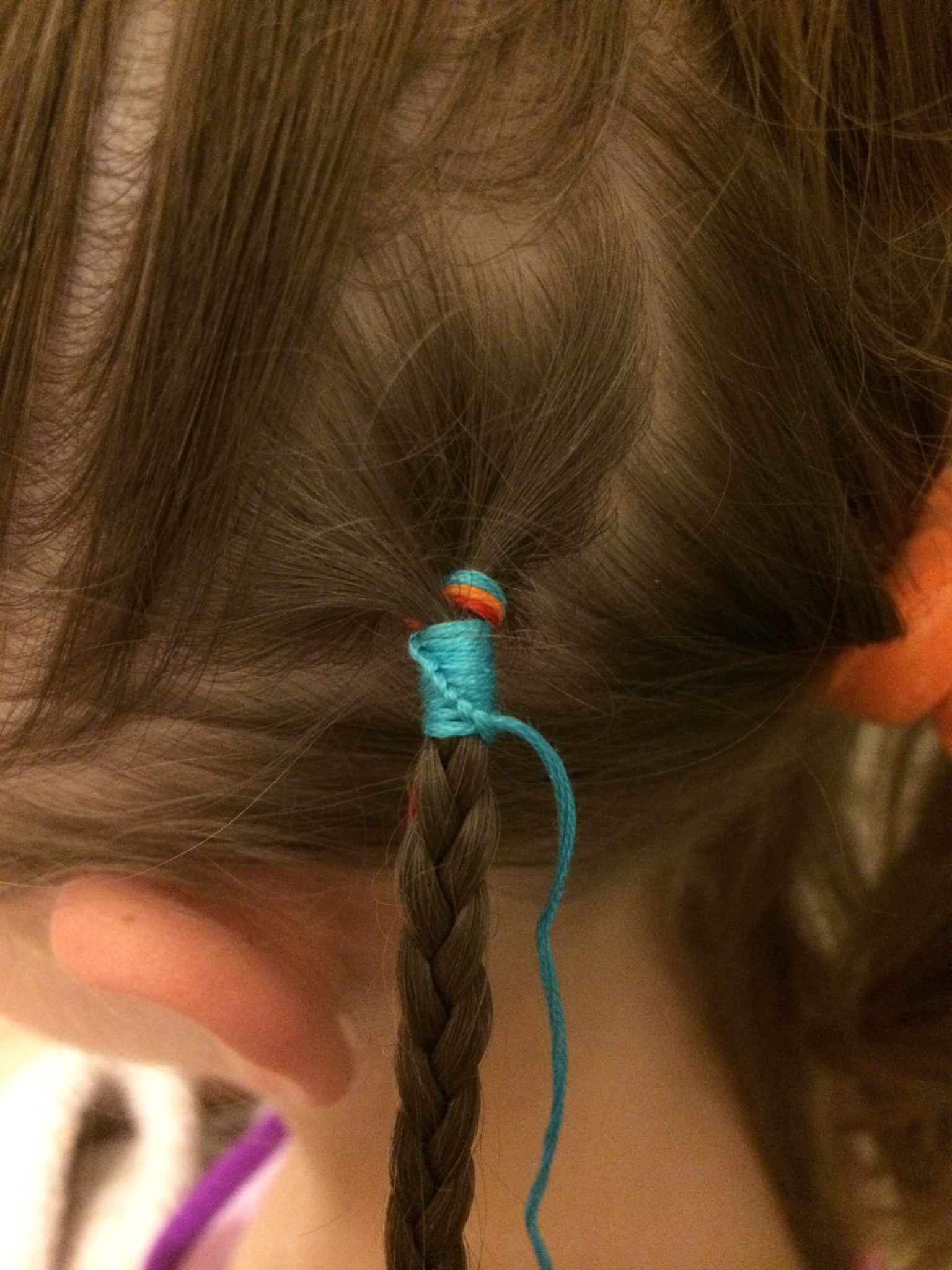 How to make a hair wrap - B+C Guides