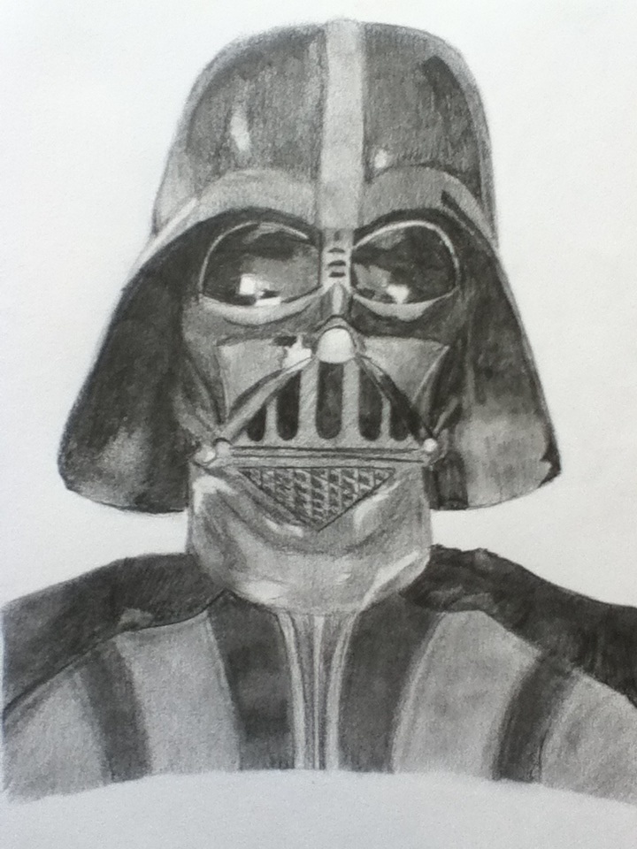 How to Draw Darth Vader from Star Wars (Star Wars) Step by Step |  DrawingTutorials101.com