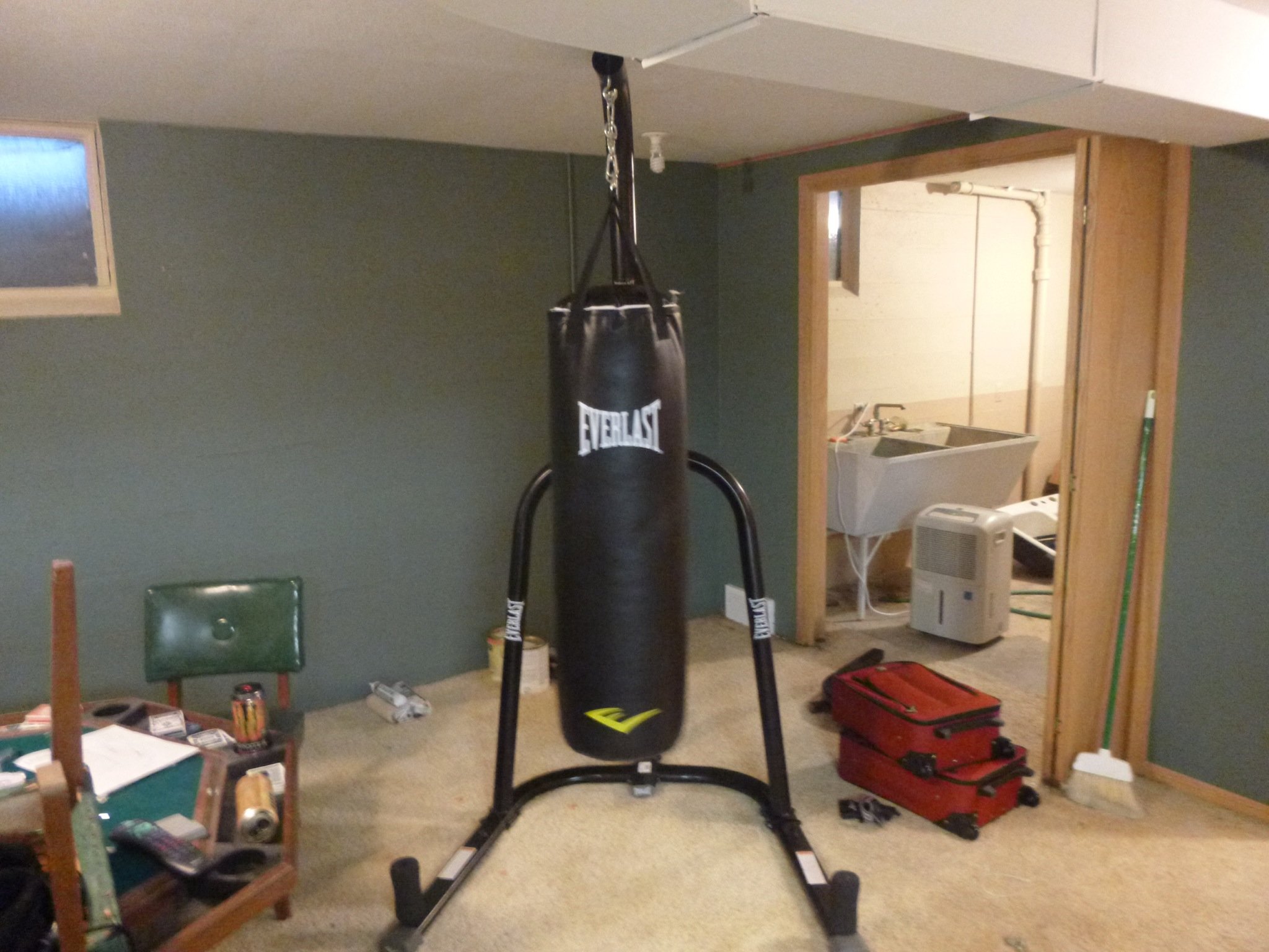 How to together a punching bag set. (everlast) B+C