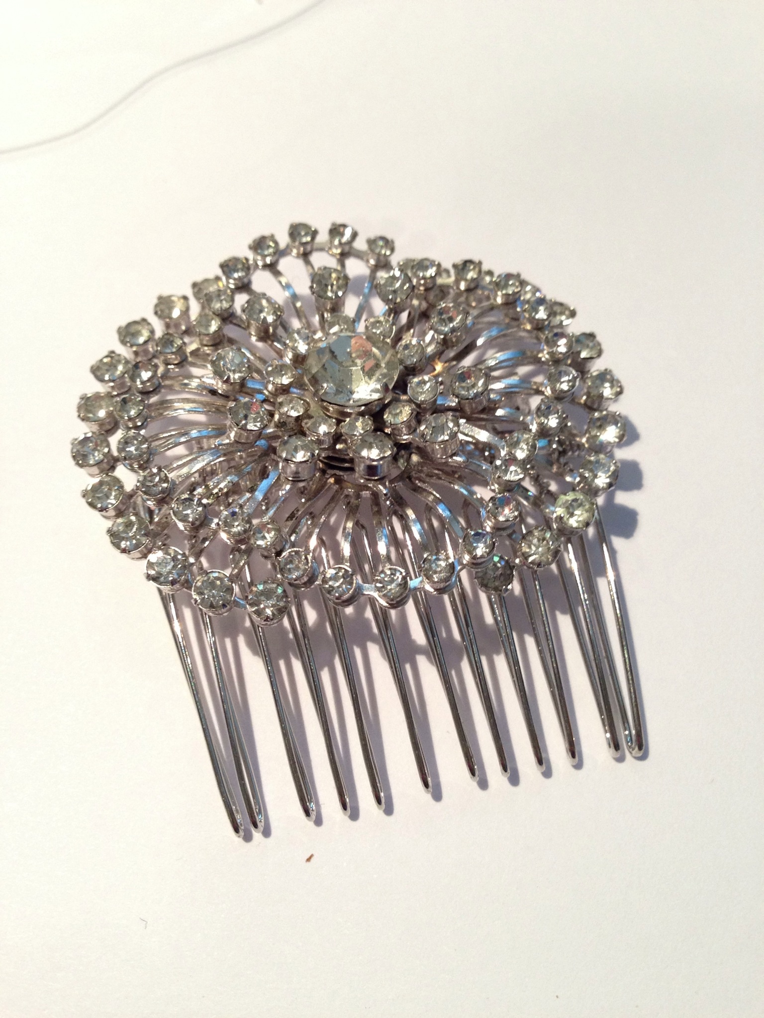 Vintage on sale hair brooch