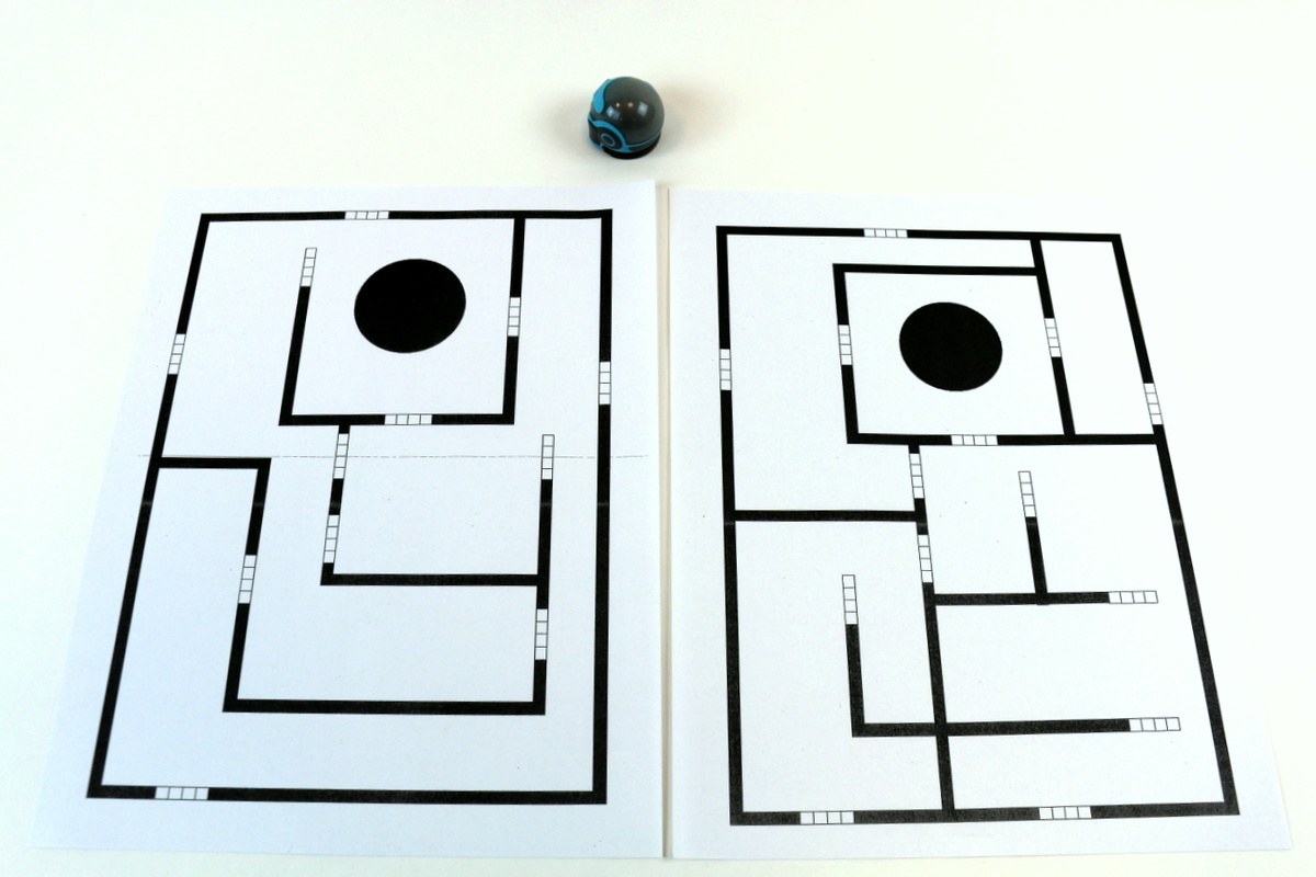 Programming for beginners: Navigating an Ozobot Maze