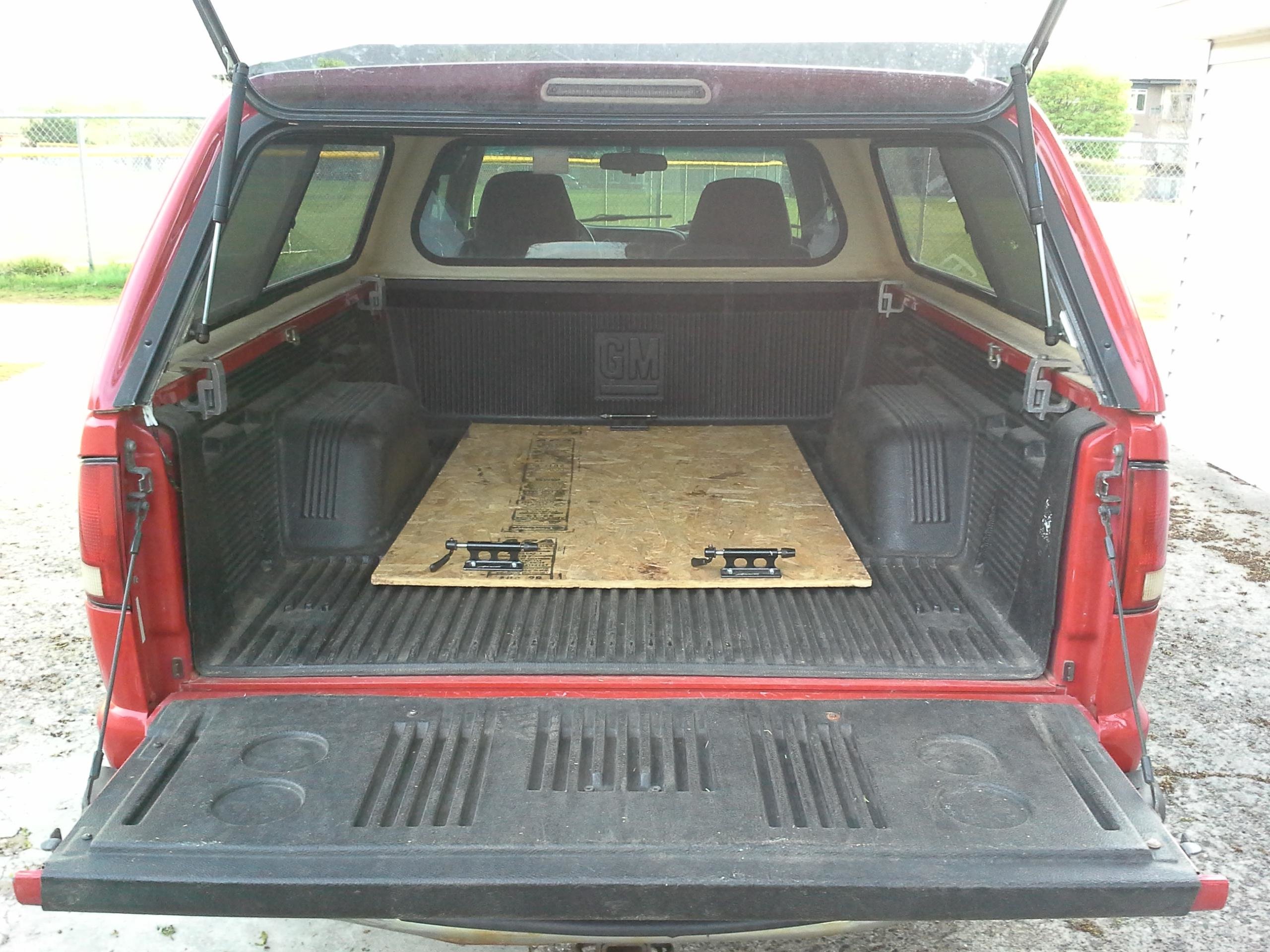 How To Make A Simple Bike Rack For A Truck Bed B C Guides