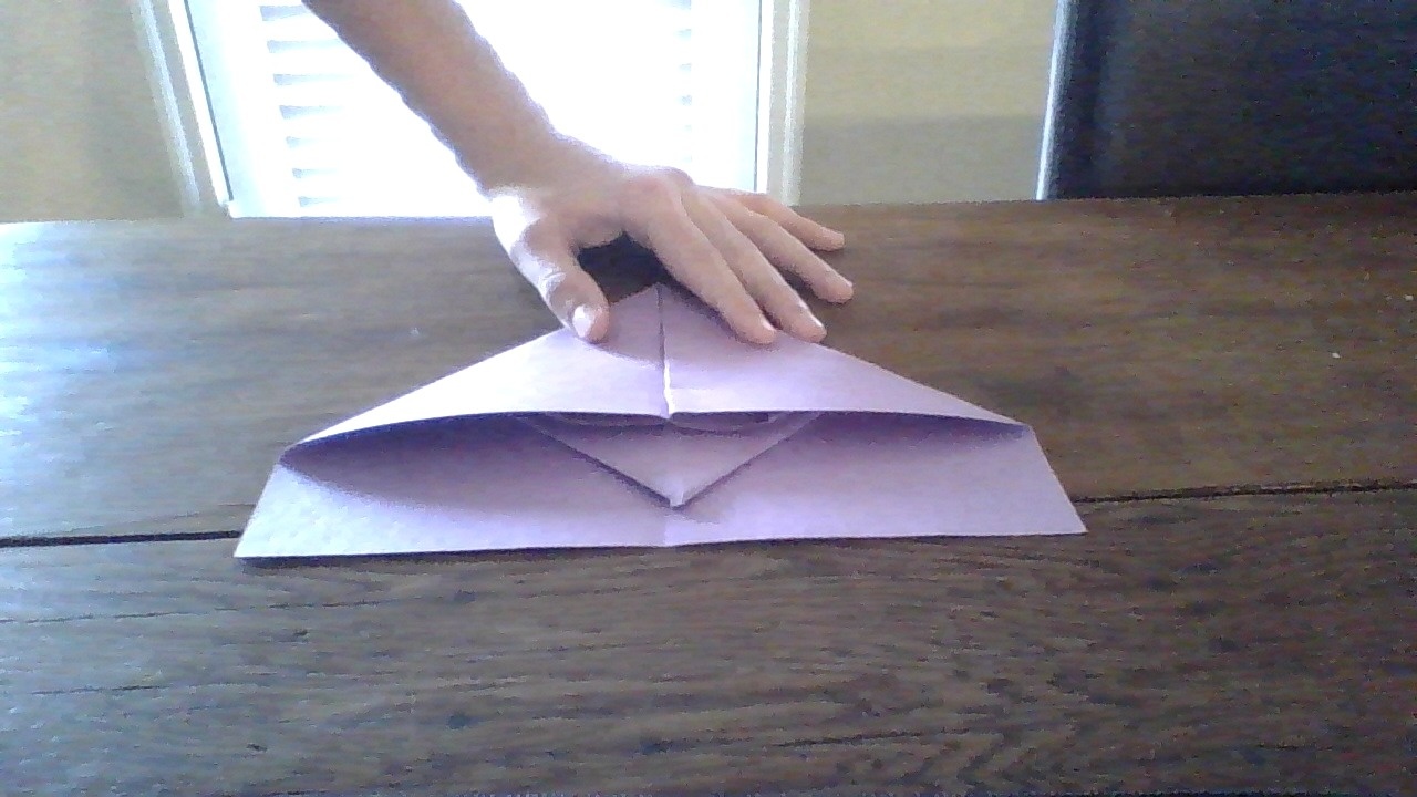 How to Fold the Harrier Origami Paper Airplane : 7 Steps (with