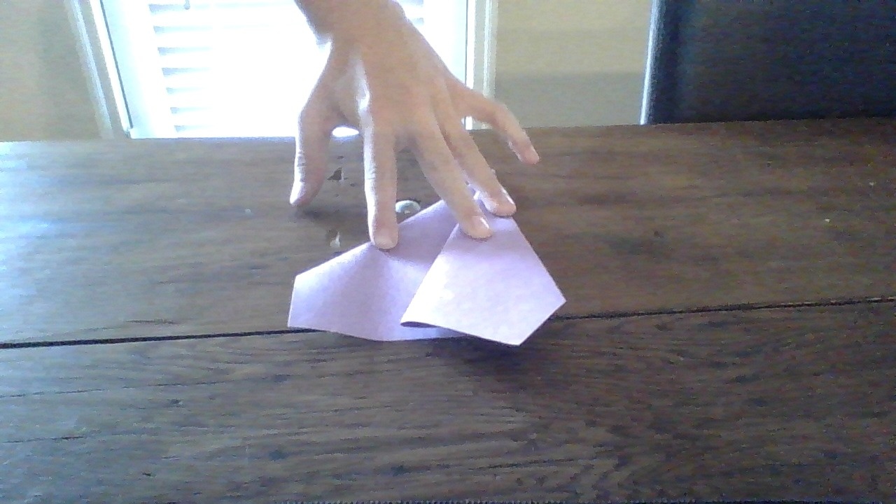 How to Fold the Harrier Origami Paper Airplane : 7 Steps (with