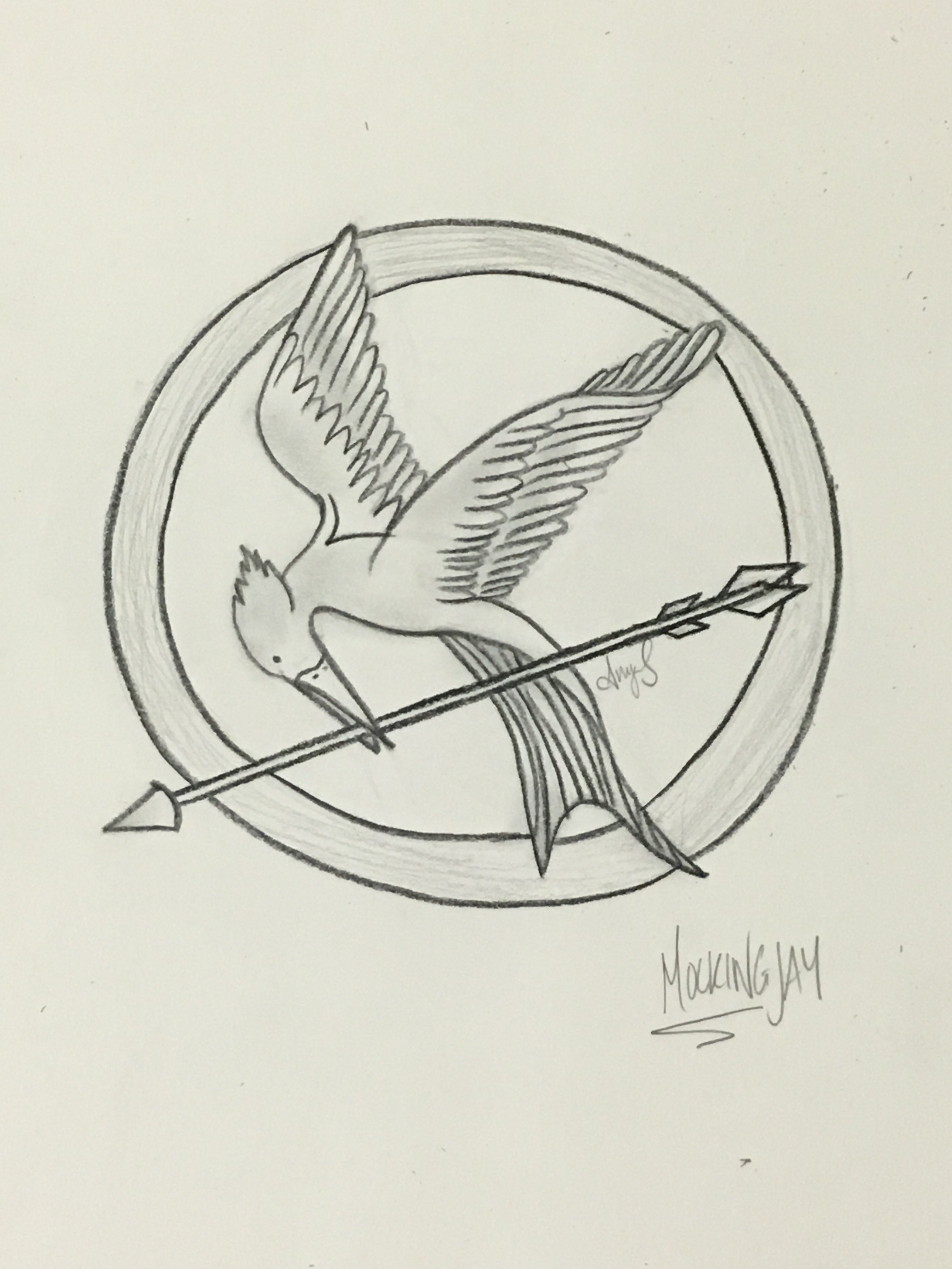 catching fire mockingjay drawing