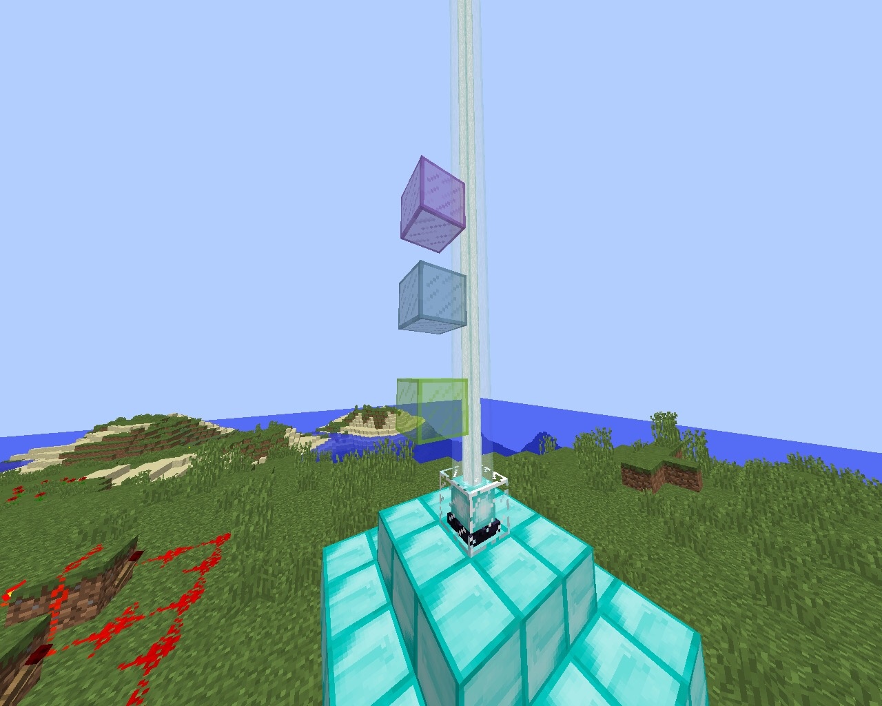 How To Build a Beacon in Minecraft