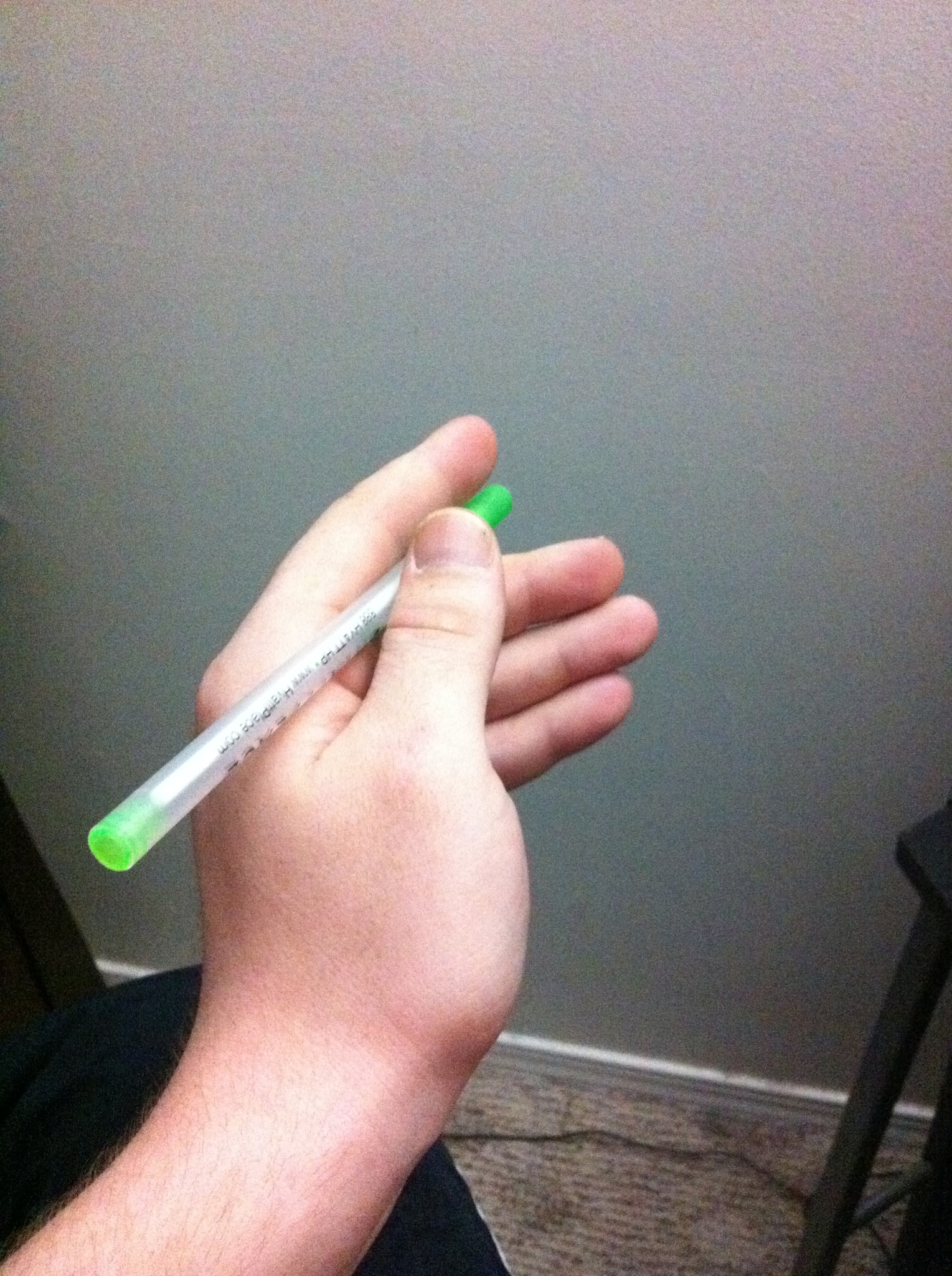 spin a pencil around your thumb