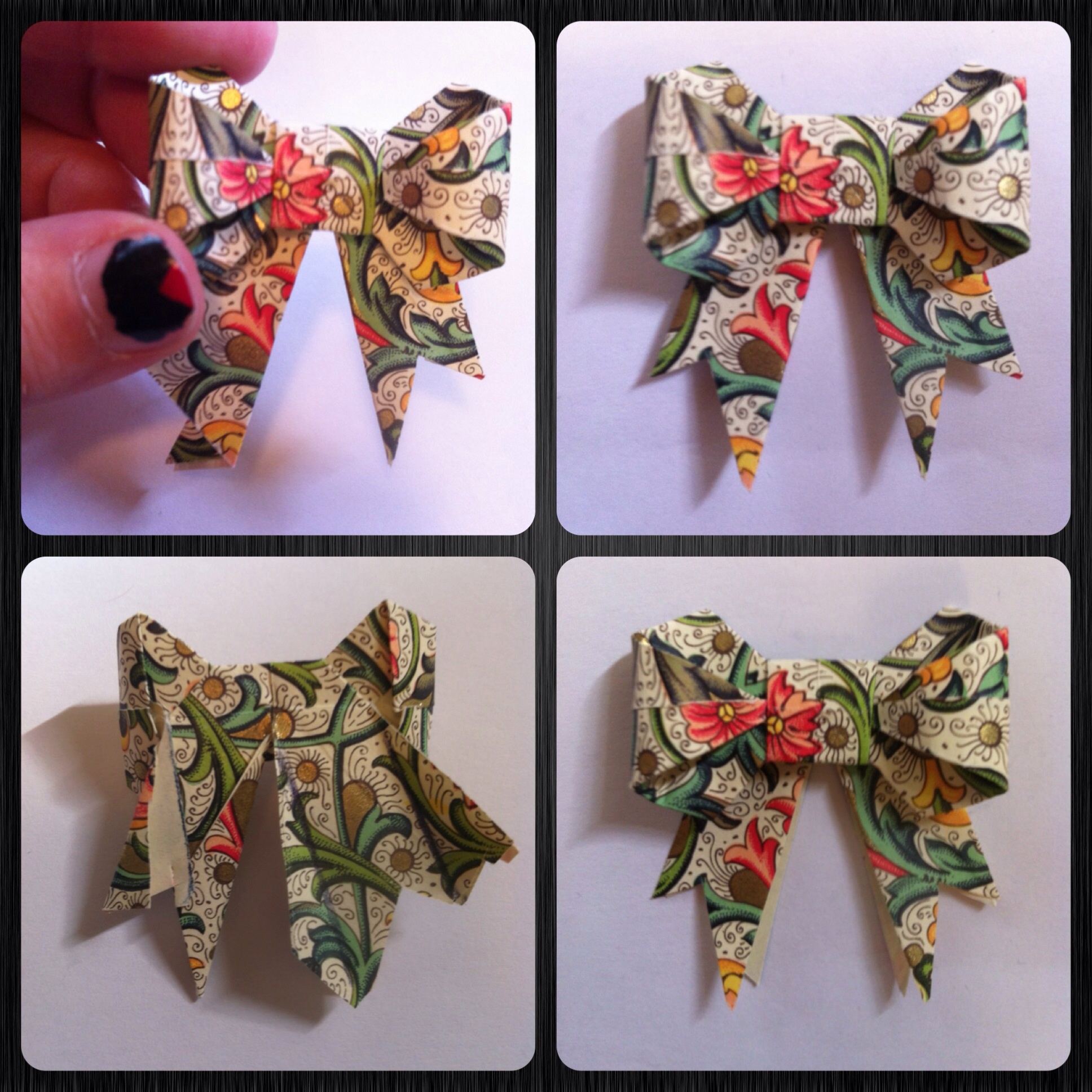 How To Make An Origami Hair Bow Make Hair Bows With Your Cricut +18